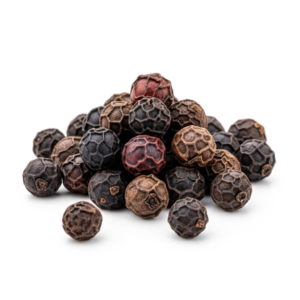 black peppercorns