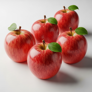 red apple